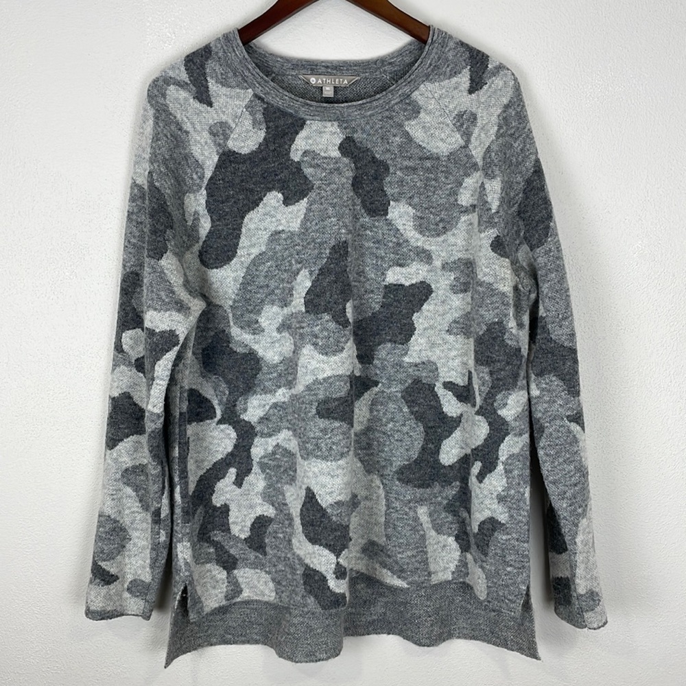 Athleta Undercover Camo Sweatshirt - Picture 2 of 12